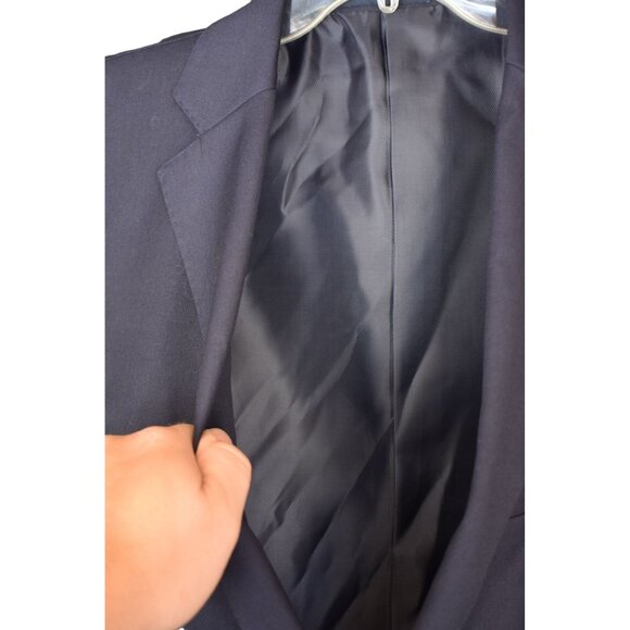 Men's REA Navy Blue Suit Size 40 - Picture 4 of 10
